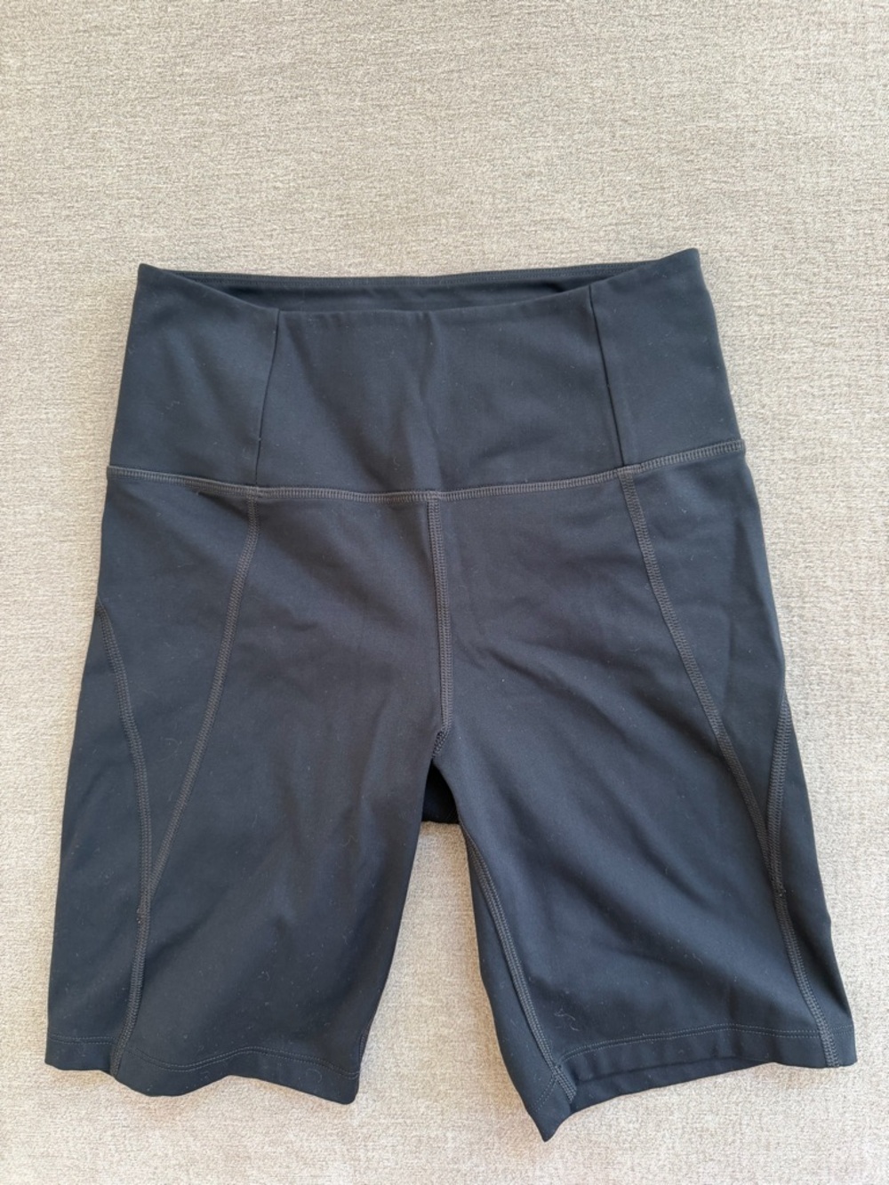 girlfriend collective Black High-Rise Bike Shorts